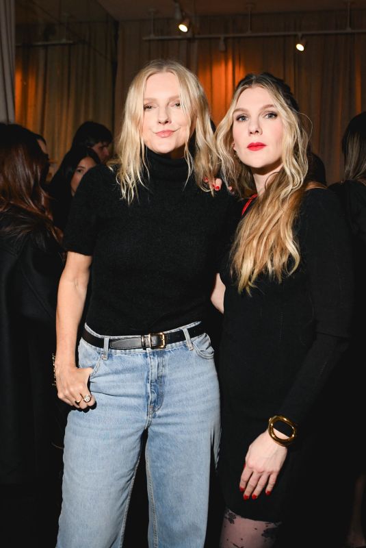 LILY RABE at Sezane Hosts Dinner Celebrating DEMAIN with Libraries Without Borders in New York 01/21/2026