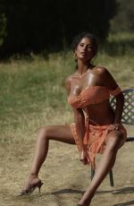 LIZA MAKHU at a Photoshoot, August 2025