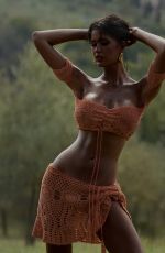 LIZA MAKHU at a Photoshoot, August 2025