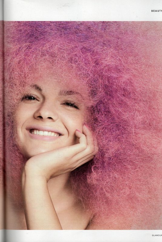 LOUISE JOHNSON in Glamour UK, April 2017