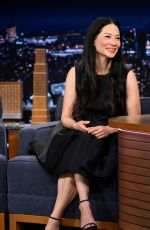 LUCY LIU at Tonight Show starring Jimmy Fallon in New York 01/06/2026