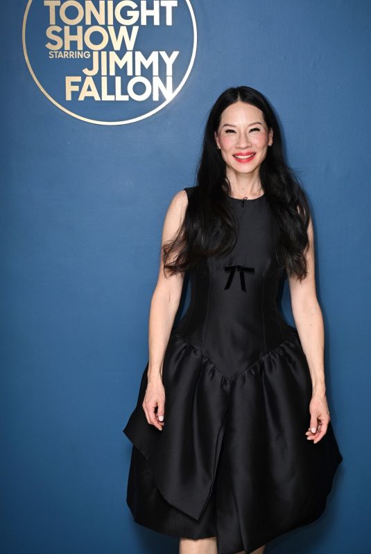 LUCY LIU at Tonight Show starring Jimmy Fallon in New York 01/06/2026
