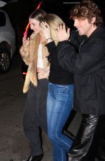 MADELYN CLINE and KIERNAN SHIPKA Arrives at Paris Hilton