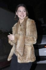 MADELYN CLINE and KIERNAN SHIPKA Arrives at Paris Hilton