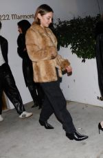 MADELYN CLINE and KIERNAN SHIPKA Arrives at Paris Hilton