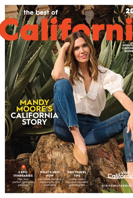 MANDY MOORE in California Official Visitor’s Guide, January 2026