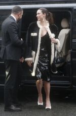 MARGARET QUALLEY Heading to Chanel Show at PFW in Paris 01/27/2026