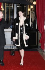 MARGARET QUALLEY Heading to Chanel Show at PFW in Paris 01/27/2026