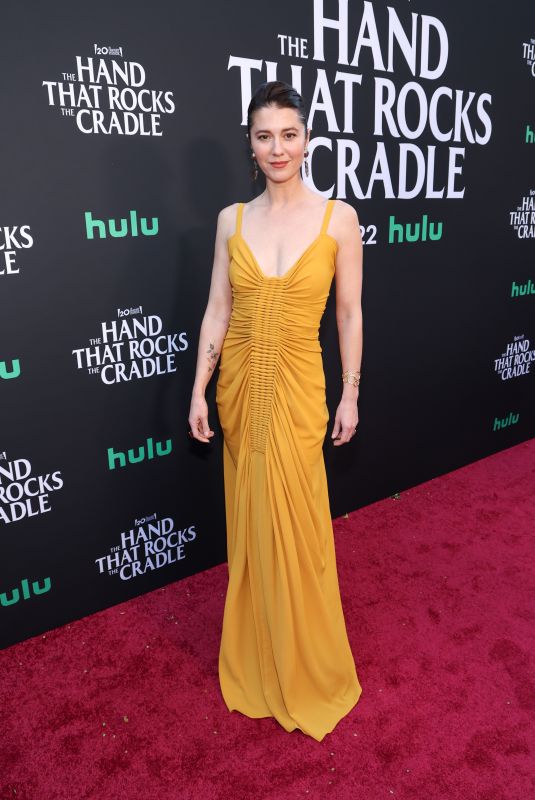 MARY ELIZABETH WINSTEAD at The Hand That Rocks the Cradle Premiere at The Walt Disney Studios Lot in Los Angeles 10/15/2025