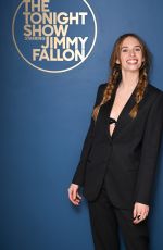 MAYA HAWKE at Tonight Show starring Jimmy Fallon in New York 01/06/2026