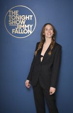 MAYA HAWKE at Tonight Show starring Jimmy Fallon in New York 01/06/2026