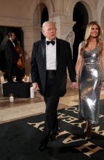MELANIA and Donald TRUMP at a New Year