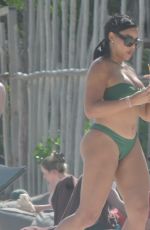 MIA THORNTON in Bikini at a Beach in Cancun 01/26/2026