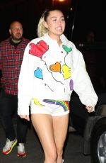 MILEY CYRUS Leaves Tonight Show Starring Jimmy Fallon 06/14/2017