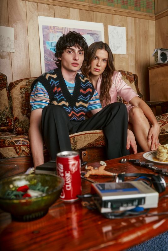 MILLIE BOBBY BROWN and SADIE SINK for Netflix, January 2026