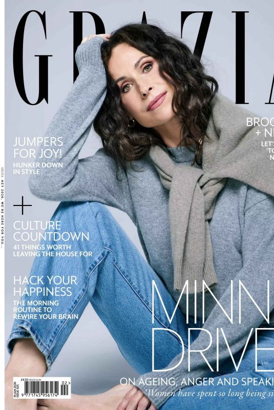 MINNIE DRIVER in Grazia UK, January 2026