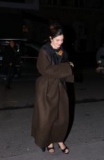 MONICA BARBARO Arrives at a Party at Hotel Costes in Paris 01/26/2026