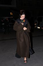 MONICA BARBARO Arrives at a Party at Hotel Costes in Paris 01/26/2026