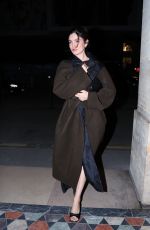 MONICA BARBARO Arrives at a Party at Hotel Costes in Paris 01/26/2026