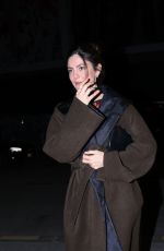 MONICA BARBARO Arrives at a Party at Hotel Costes in Paris 01/26/2026