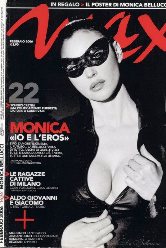 MONICA BELLUCCI for Мax Magazine, Italy February 2006
