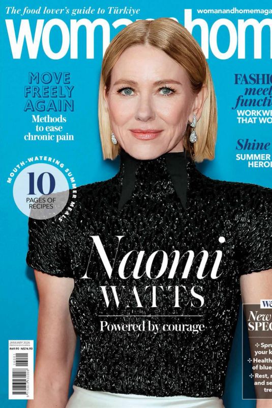 NAOMI WATTS in Woman & Home South Africa, January 2026