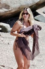 NATAHSA OAKLEY in Bikini at a Beach in St Barths 01/25/2026