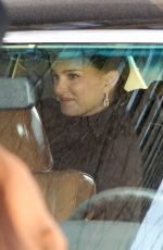 NATALIE PORTMAN on the Set of a Tiffany & Co. Commercial in Central Park in New York City 01/22/2026