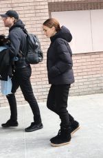 NATALIE PORTMAN on the Set of a Tiffany & Co. Commercial in Central Park in New York City 01/22/2026
