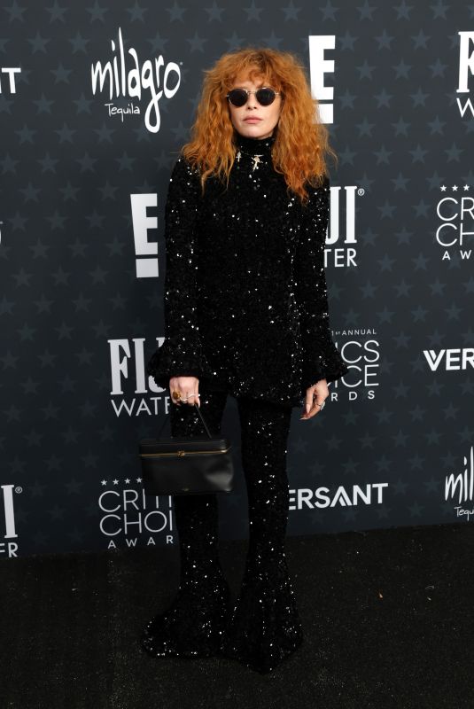 NATASHA LYONNE at 31st Annual Critics Choice Awards in Santa Monica 01/04/2026