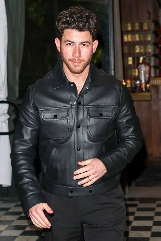 Nick Jonas he was seen at the Birds Club for dinner 01/23/2026