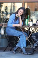 NINA DOBREV at a Photoshoot for E.L.F. Cosmetics x Liquid Death Lip Embalm in Los Angeles 01/13/2026