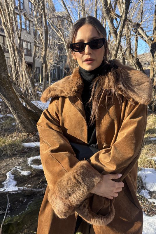 NINA DOBREV for Interview Magazine at Sundance Film Festival, January 2026