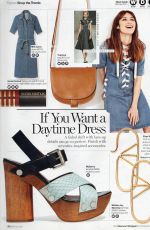 OLGA LURYLENKO in Glamour Magazine, April 2015