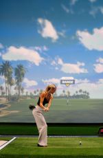 OLIVIA DUNNE at Jupiter Links vs New York Golf Club TGL Match at SoFi Center in Palm Beach Gardens 01/13/2026