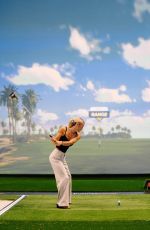 OLIVIA DUNNE at Jupiter Links vs New York Golf Club TGL Match at SoFi Center in Palm Beach Gardens 01/13/2026