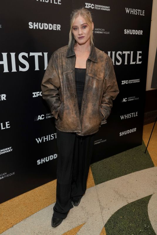 OLIVIA TAYLOR DUDLEY at Whistle Screening at Aero Theatre in Santa Monica 01/27/2026