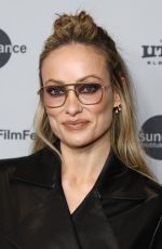 OLIVIA WILDE at I Want Your Sex Premiere at 2026 Sundance Film Festival at Eccles Center Theater in Park City 01/23/2026