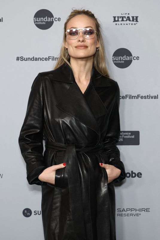 OLIVIA WILDE at I Want Your Sex Premiere at 2026 Sundance Film Festival at Eccles Center Theater in Park City 01/23/2026