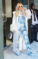 PARIS HILTON Leaves Good Morning America Studios in New York 01/27/2026