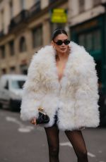 PIA WURTZBACH Arrives at Ashi Studio Haute Couture Spring Summer 2026 Show at Paris Fashion Week 01/29/2026