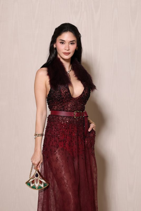 PIA WURTZBACH at BVLGARI ICONS Minaudiere Collection Celebration at Paris Fashion Week 01/26/2026