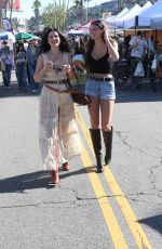 RACHEL PIZZOLATO and NATASHA BLASICK Out Shopping at Farmer