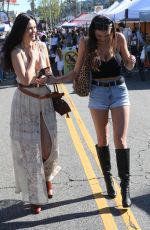 RACHEL PIZZOLATO and NATASHA BLASICK Out Shopping at Farmer