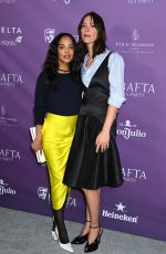 REBECCA HALL at 2026 BAFTA Tea Party in Los Angeles 01/10/2026