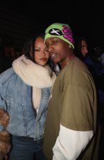 RIHANNA and A$AP Rocky at Amazon Music Presents A$AP Rocky Songline Live 01/18/2026