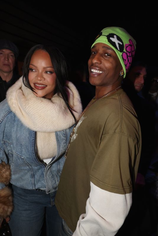 RIHANNA and A$AP Rocky at Amazon Music Presents A$AP Rocky Songline Live 01/18/2026