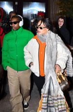 RIHANNA and A$AP Rocky Leaves Four Seasons Hotel in New York 01/20/2026