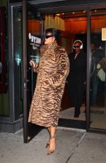 RIHANNA and A$AP Rocky Out for Dinner at Metro Private Cinema Bar in New York 01/19/2026