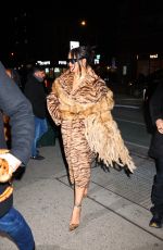 RIHANNA and A$AP Rocky Out for Dinner at Metro Private Cinema Bar in New York 01/19/2026